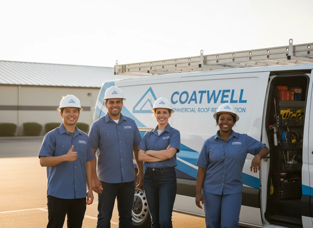 Commercial roof coating company in Cedar, IA